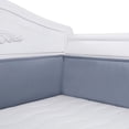 thumbnail image 2 of Cuna de color sólido, pared de cama, altura anticolisión, ropa de cama para bebé, barandilla de pared para cuna, bolsa suave, 2 of 4