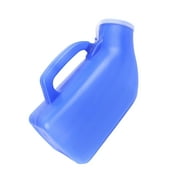 Manunclaims Urinals for Men 1000ML/32oz, Plastic Urine Bottles for Men, Spill Proof Screw Cap Lid, Portable Male Urinals, Urinal Bottle for Car, Elderly & Incontinence
