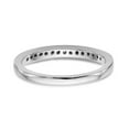 thumbnail image 5 of 14K White Gold Ring Band Wedding Diamond Round , Size 9, 5 of 7