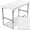 4FT, variant on 8FT(30" x 96") Folding Table, Indoor Outdoor Heavy Duty Picnic Table with Carrying Handle,Plastic Fold up Table for Picnic, Party, Camping,Office - White