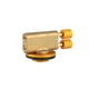 thumbnail image 3 of Válvula de gas cilíndrica plana para exteriores, doble extremo, accesorio portátil, adaptador de metal para camping, picnic, cocina y barbacoa., 3 of 8