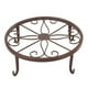 thumbnail image 2 of Soporte clásico para maceta de Metal, arte del hierro, Base para maceta, estante para decoración del hogar para interiores y exteriores, 2 of 7