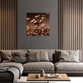 thumbnail image 5 of ZHONGYUTONG Coffee Canvas Wall Art Coffee Cup Bean Picture Kitchen Painting Dining Room Decor Artwork Framed (12.00" x 12.00"), 5 of 5