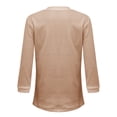 thumbnail image 4 of Winter Polyester Long Sleeve Cardigan for Women Yellow Leisure Solid Color Wide Neck Split Sleeves Weekend Women's Nine Quarter Casual Jacket Top M, 4 of 5
