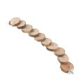 thumbnail image 4 of Wooden Hamster Ladder Bridge, Easy To Assemble Variable Shape Small Pet Round Platform Develop Coordination Skills Adjustable Length Natural  For Play 10 Ladder, 4 of 8