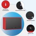thumbnail image 6 of Fesbos Metal Garage Wall Cabinet with Doors and Shelves, Wall Mounted Metal Storage Cabinet, Floating Garage Tool Cabinet for Garage, Basement, Kitchen, Warehouse, 6 of 9