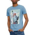 thumbnail image 1 of Elevenparis Hombre Liberty Smiley Graphic Camiseta bluestone L, 1 of 1