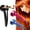 Button type, pink color, variant on CNV Smart One-Touch Automatic Curling Iron with Ceramic Spiral Barrel, Rotating Hair Waver for Instant Bouncy Curls, 10 Precise Temp Settings with LCD