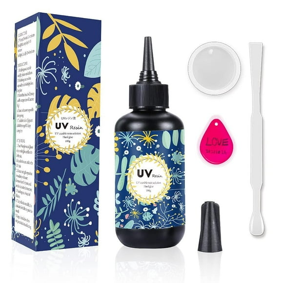Resina UV OSBANG 100 g transparente de curado rápido para joyería
