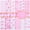 Pink, variant on Evjurcn 24 Sheets Scrapbook Paper for Junk Journal Supplies, 11.8x11.8" Double Sided Aesthetic Craft Paper, 12 Designs