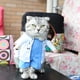 thumbnail image 4 of Disfraz de médico para perros y gatos, ropa de médico para mascotas, disfraz de Halloween para perros y gatos, disfraz de médico y enfermera, ropa vaquera para perros, atuendo divertido, 4 of 5