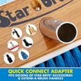 thumbnail image 3 of Star Brite  40177; Brush 8 Medium W/ 3 Foot -6 Foot Handle, 3 of 6