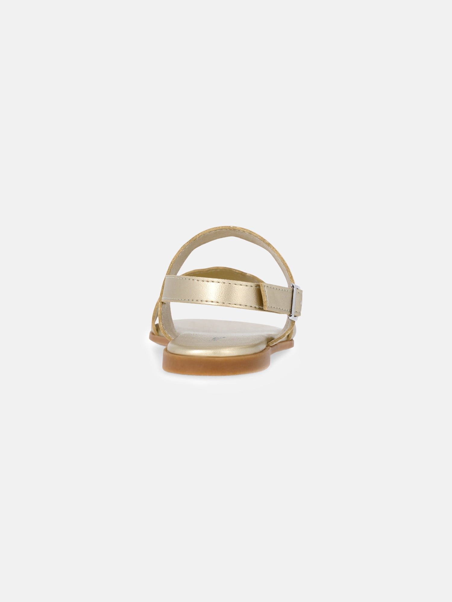 Wonder Nation Girls Two-Strap Slingback Sandals