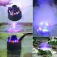 GARENAS Mini Mist Maker 12 LED Fogger Water Pond Fog Machine Atomizer
