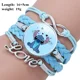 thumbnail image 5 of DisneyStitch-pulsera multicapa azul para niñas, joyería de Anime Lilo & Stitch, pulsera de gemas de tiempo, regalo de cumpleaños para niños, 5 of 5