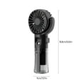 thumbnail image 3 of Portable Misting Fan USB Rechargeable Refrigeration Conditioner 4-speed Airflow Neck Hanging Suitable For Travel Home Office And Bedroom, Xinsrenus Under $5! Portable Misting Fan, 3 of 7