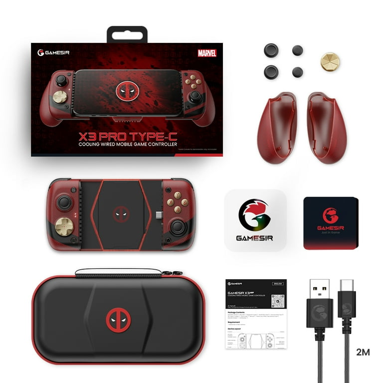 m*a様 gamesir x3 pro デッドプール GameSir X3 Pro DeadPool Edition Mobile Game Controller