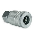 thumbnail image 2 of 10 Rema Industrial Style Push Sleeve 1/4 in NPT Female Couplers Shop Air Hose Tool, 2 of 6