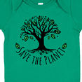 thumbnail image 4 of Inktastic Save the Planet Tree Design with Green Leaves Boys or Girls Baby Bodysuit, 4 of 5