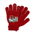 thumbnail image 4 of QBABYOO Toddler Gloves Stretchy Warm Winter Gloves Cold Weather Gloves for Boys & Girls, 4 of 5