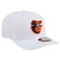 thumbnail image 3 of Men's New Era White Baltimore Orioles COOLERA 9SEVENTY Adjustable Hat, 3 of 5