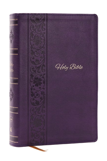 Thomas Nelson, NKJV Study Bible, Leathersoft, Purple, Full-Color