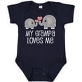 thumbnail image 3 of Inktastic My Grampa Loves Me Grandchild Gift Boys or Girls Baby Bodysuit, 3 of 5