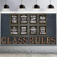 thumbnail image 1 of baomifa-Classroom Decorations, 18 Pieces Bulletin Board CLASS RULES Posters for Classroom Decor, Inspirational Motivational Poster Quote Sign for School Teacher Supplies, 1 of 4