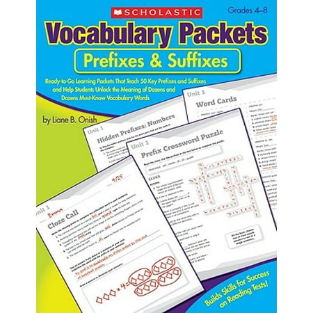 Vocabulary Prefixes And Suffixes - Prefixes & Suffixes