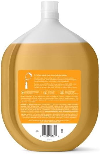 Method Liquid Dish Soap Variety Pack, 1 Lime + Sea Salt, 1 Clementine, 54 oz Each, 2 CT