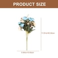 thumbnail image 2 of unbranded 2Ud Rosa Falsa Azul Para De Pared Y Con Apariencia, 2 of 8