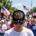 thumbnail image 5 of vlrwzc USA 250th Anniversary Eagle Hat 1776-2026 Patriotic Baseball Cap, 5 of 7
