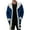 Blue, variant on Winter Clearance!Homenesgenics Mens Jackets Men Winter Casual Solid Turndown Keep Warm Single-breasted Windbreaker Thicken OverLong Length Coat Long Length Red XXXXXL