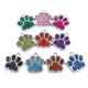 thumbnail image 1 of Colgante de mascota delicado, colgante de huella de mascota, etiqueta colgante creativa para perro (Color aleatorio), 10 Uds., 1 of 3