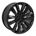 thumbnail image 4 of OE Wheels CA91 22 Inch Rim Fits Escalade Sport Style 6x139.7 22x9 Satin Black - Hollander 4869 (1), 4 of 5