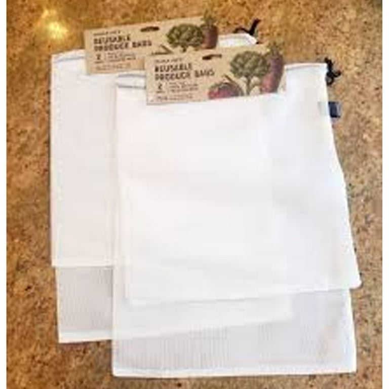 10 Pack of Trader Joe s Reusable Produce Bags 100 Recycled Polyester Mesh 1 Each Walmart