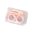 thumbnail image 1 of Yuarrent Estuche de transporte para lentes de contacto, organizador de ojos izquierdo y derecho, caja contenedora, herramientas de uso, accesorios, Almacenamiento y organización del hogar Rosa Yuarrent HA012423-01, 1 of 6
