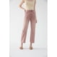 thumbnail image 4 of 2024 principios de primavera nuevo Celin cintura alta lavado oscuro suelto pantalones de pierna recta con agujeros rotos mostrar adelgazamiento pantalones vaqueros de nueve puntos para, 4 of 4