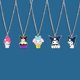 thumbnail image 4 of Sanrio Kuromi Collar Figuras de Anime My Melody Collar de Dibujos Animados Decoración de Mercancías de Anime Regalos Lindos para Novia Regalo de Cumpleaños, 4 of 4