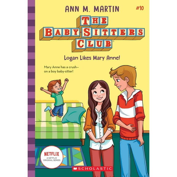 Pre-Owned Logan Likes Mary Anne! (The Baby-Sitters Club #10), 9781338642308, 1338642308, Paperback,