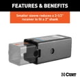 thumbnail image 4 of CURT Manufacturing 45408 Trailer Hitch Receiver Adapter Reducer Sleeve Set 3-Inch to 2-1/2 or 2-Inch, 4 of 6