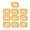 Amber gold, variant on WINDLAND 10 Pcs Self-Adhesive Wax Seal Sticker Envelope Sealing Sticker Square Wax Seal Labels Decorative Sticker for Wedding