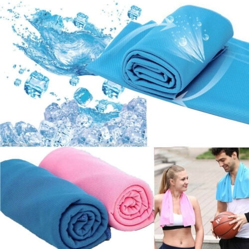 Serviette de Sport Rafraîchissante et Chaude pour Gym Voyage Camping Natation