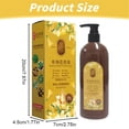 thumbnail image 3 of Shampoo - Brown Bottle - 300Ml Single Dose Hair Color Natural Coverage with Fragrance Vegan Formula for Black Hair Enriched with Botanicals, 1 Bottle of Hair Dye, Easter, Wedding Makeup Organizers, 3 of 8
