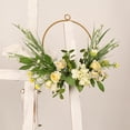 thumbnail image 3 of Guirnalda de grande, guirnalda de puerta delantera colgante Artificial para decoración Valentín en casa de Baoblaze Corona de la puerta de entrada, 3 of 8