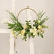 thumbnail image 1 of de aro circur de bienvenida, para puerta dentera, sa de , jardín, colgante Artificial, decoración de interiores p perfecl Corona de la puerta de entrada, 1 of 8