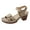 White, variant on YLYL Womens Sandals Ankle Strap Platform Wedge Heel Open Toe Slip on Casual Dressy Summer Shoes