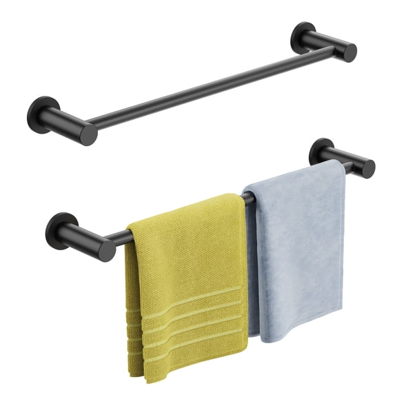 ULIBERMAGNET Magnetic Towel Holder, Magnetic Towel Bar Holder with Adjustable Length, Non-Slip Magnetic Towel Rod Rack for Refrigerator, Oven, Dishwasher, Laundry (2 Pack)