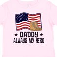 thumbnail image 4 of Inktastic Military Daddy Always My Hero Boys or Girls Toddler T-Shirt, 4 of 5