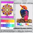 thumbnail image 4 of Lápices de colores KALOUR Premium 120 colores para adultos y niños, 4 of 7